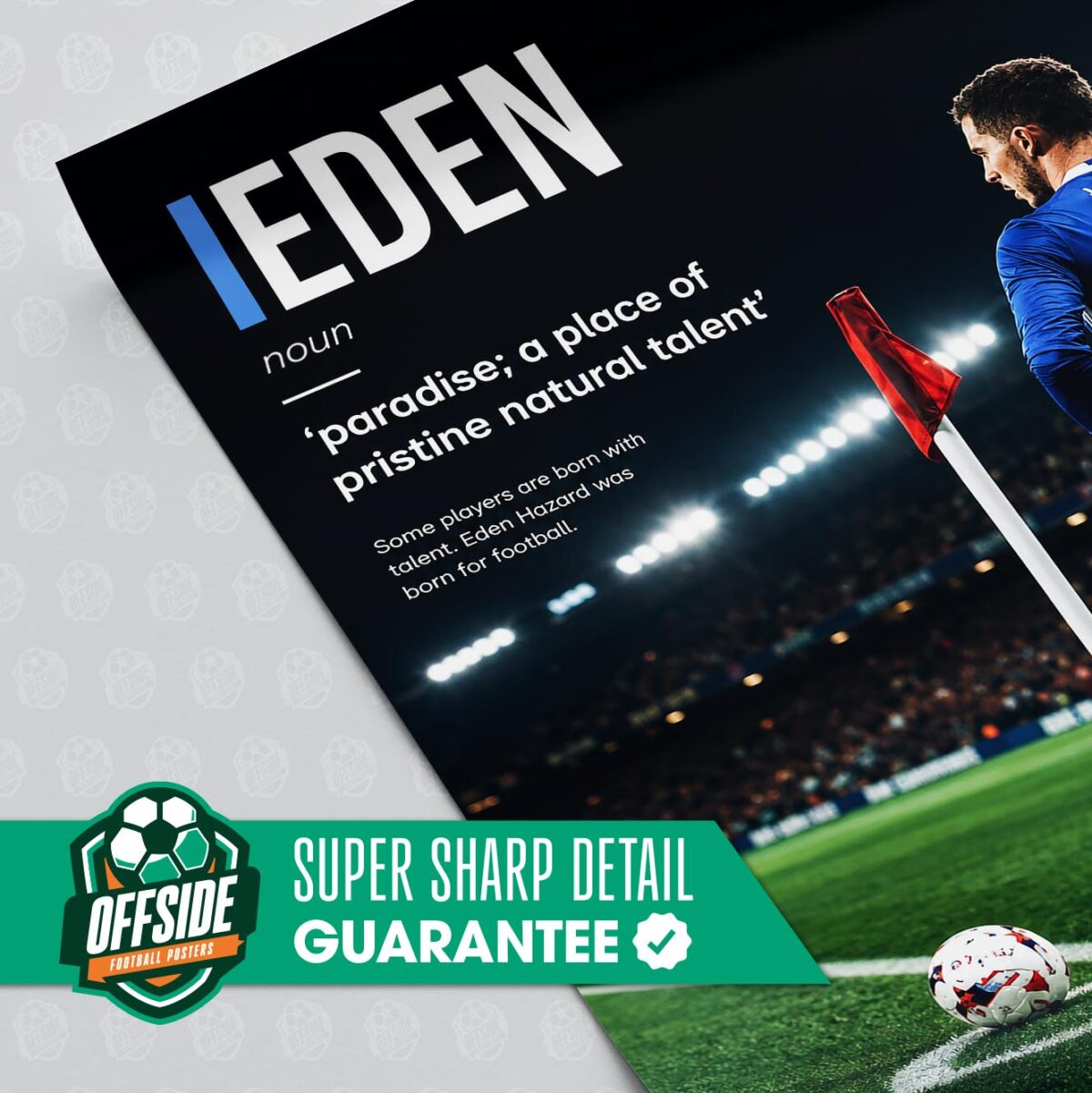 Eden Hazard 'Eden' Poster - Image 3