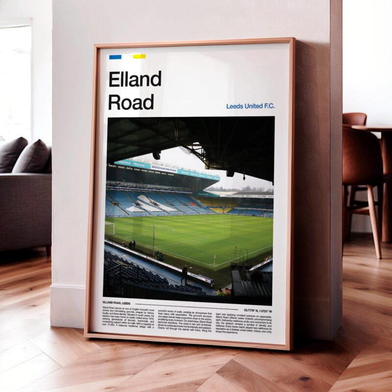 Elland Road Poster