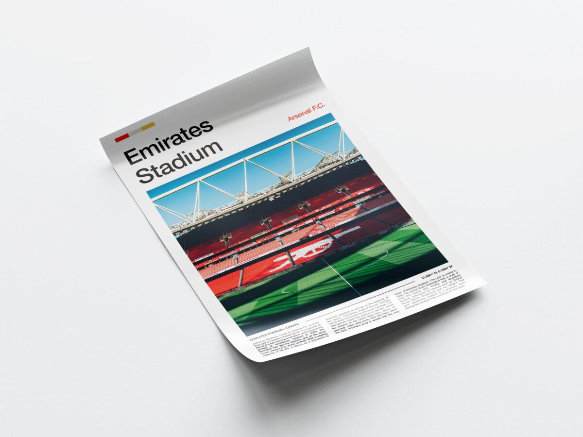 Emirates Stadium Poster - Image 4