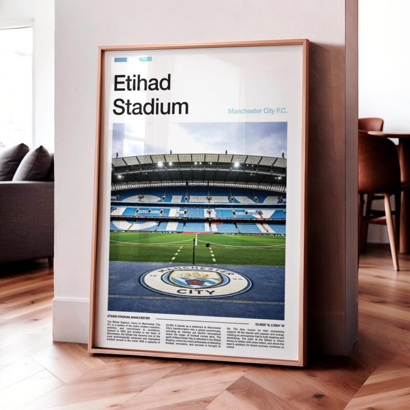 Etihad Stadium Poster