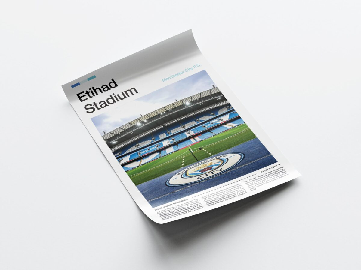 Etihad Stadium Poster - Image 4