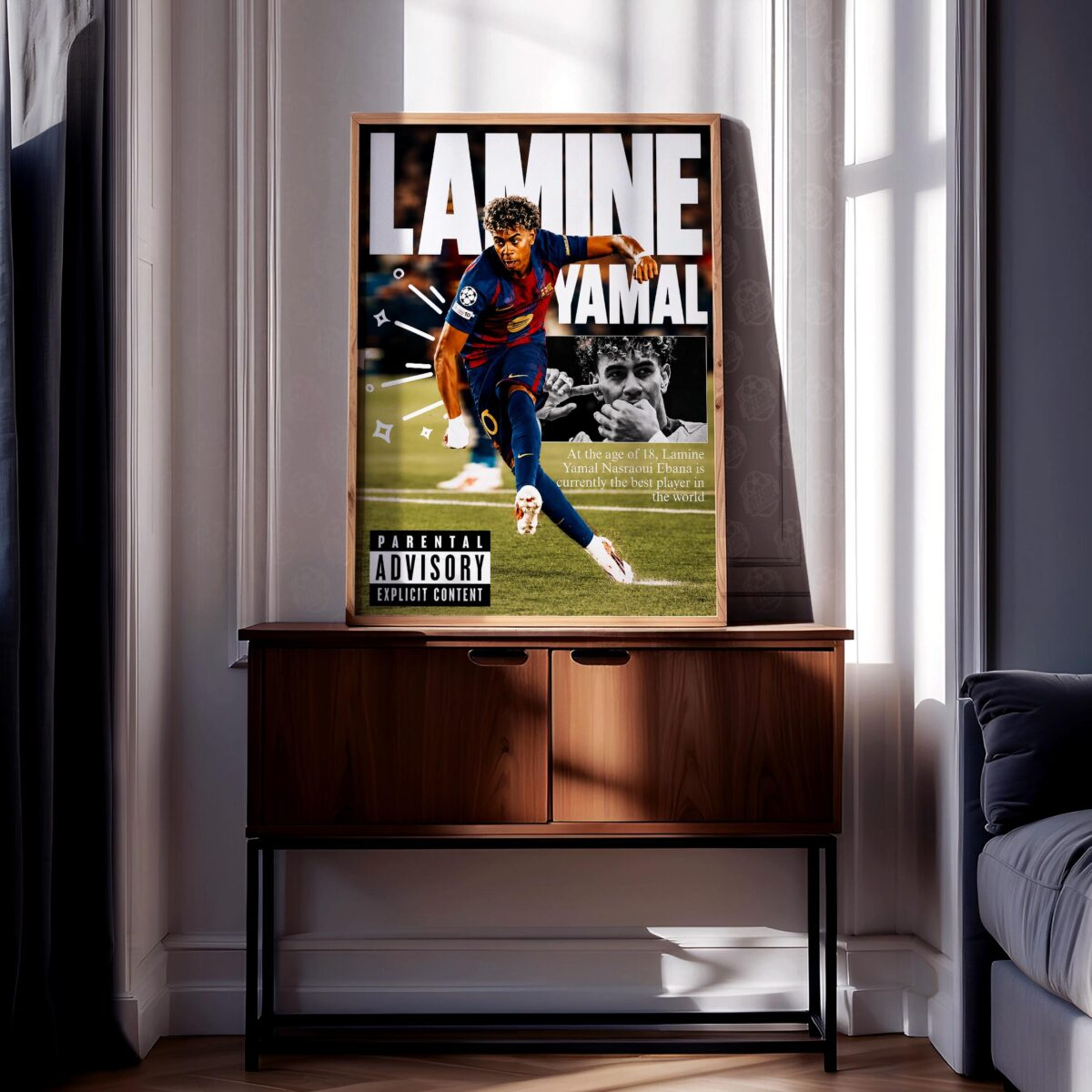 Lamine Yamal 'Explicit Content' Poster - Image 2