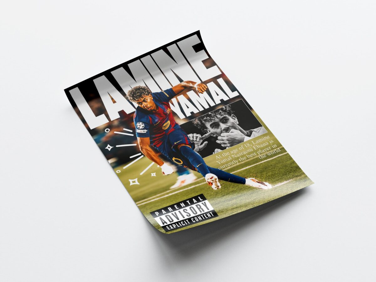 Lamine Yamal 'Explicit Content' Poster - Image 4