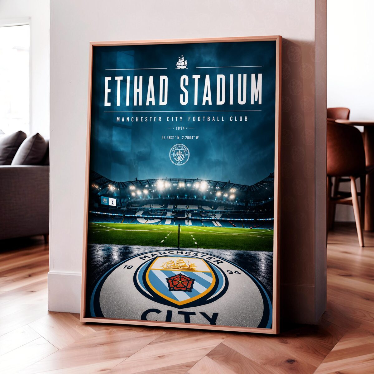 Manchester City: 5x Poster Bundle - Image 5