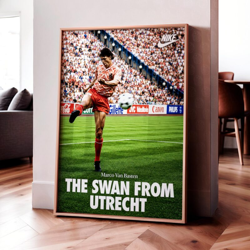 Marco Van Basten 'Swan' Poster