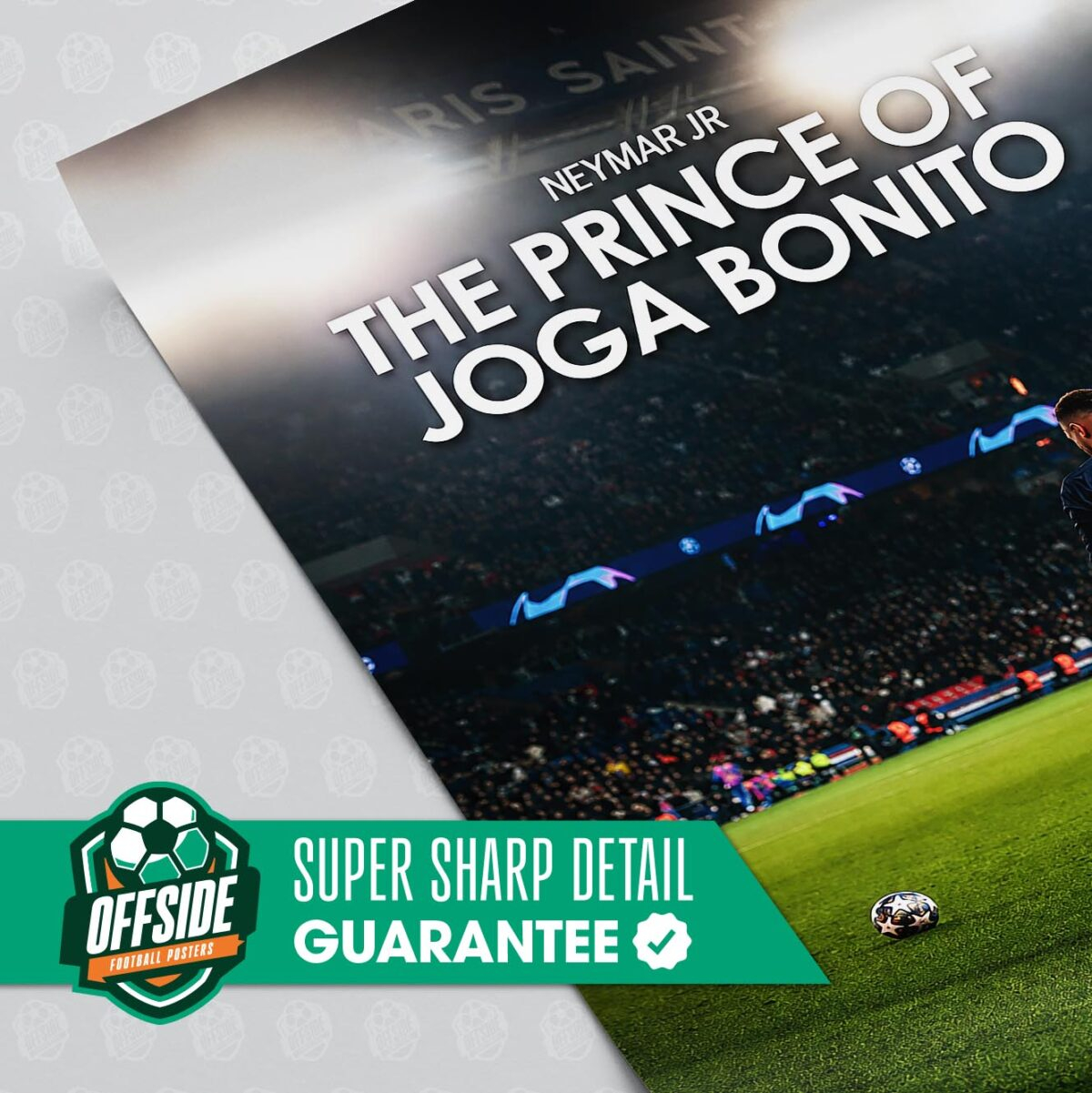 Neymar 'The Prince Of Joga Bonito' Poster - Image 3