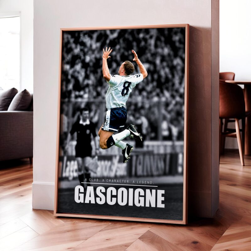 Paul Gascoigne 'Legend' Poster