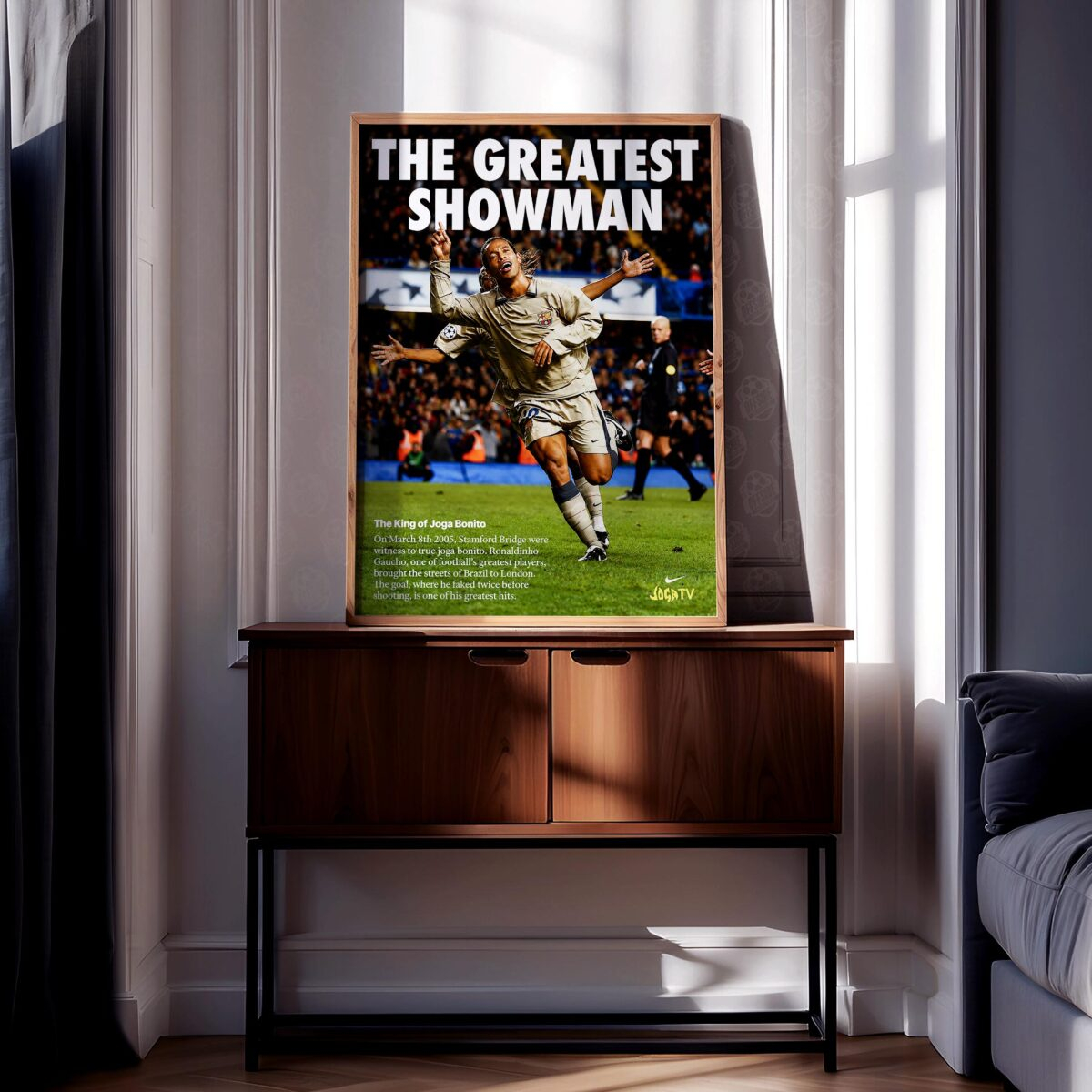 Ronaldinho 'Greatest Showman' Poster - Image 2