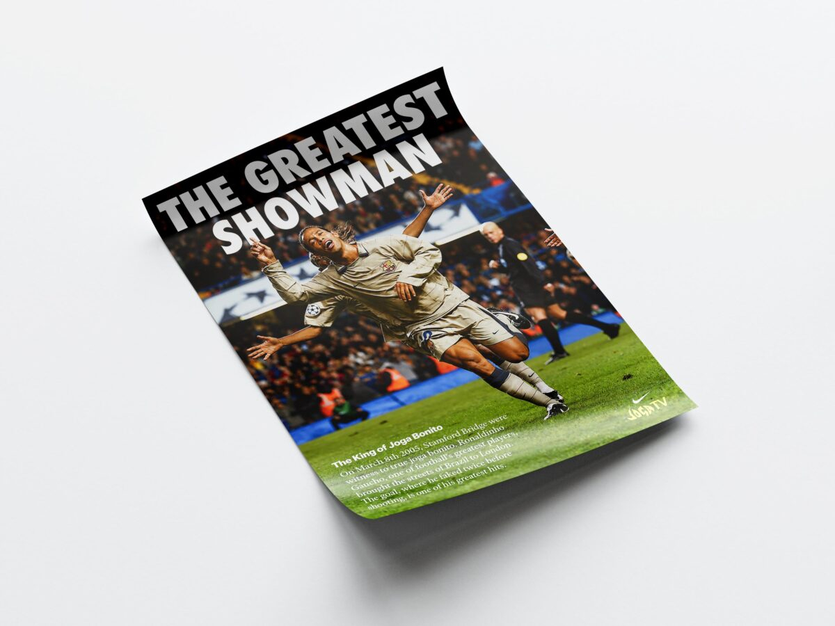 Ronaldinho 'Greatest Showman' Poster - Image 4