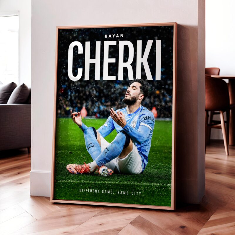 Rayan Cherki 'Same City' Poster
