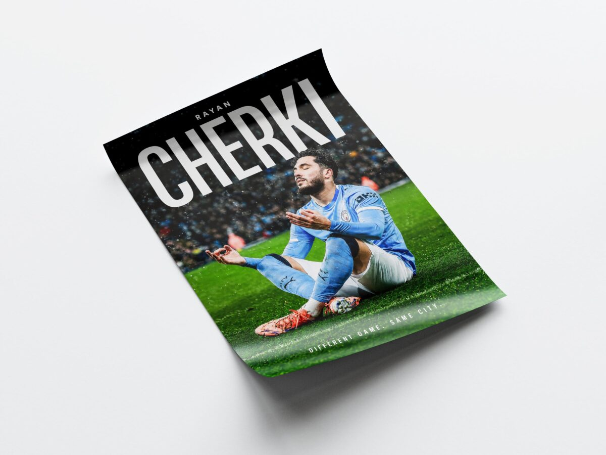 Rayan Cherki 'Same City' Poster - Image 4