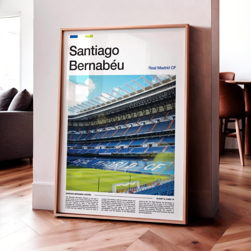 Santiago Bernabeu Poster