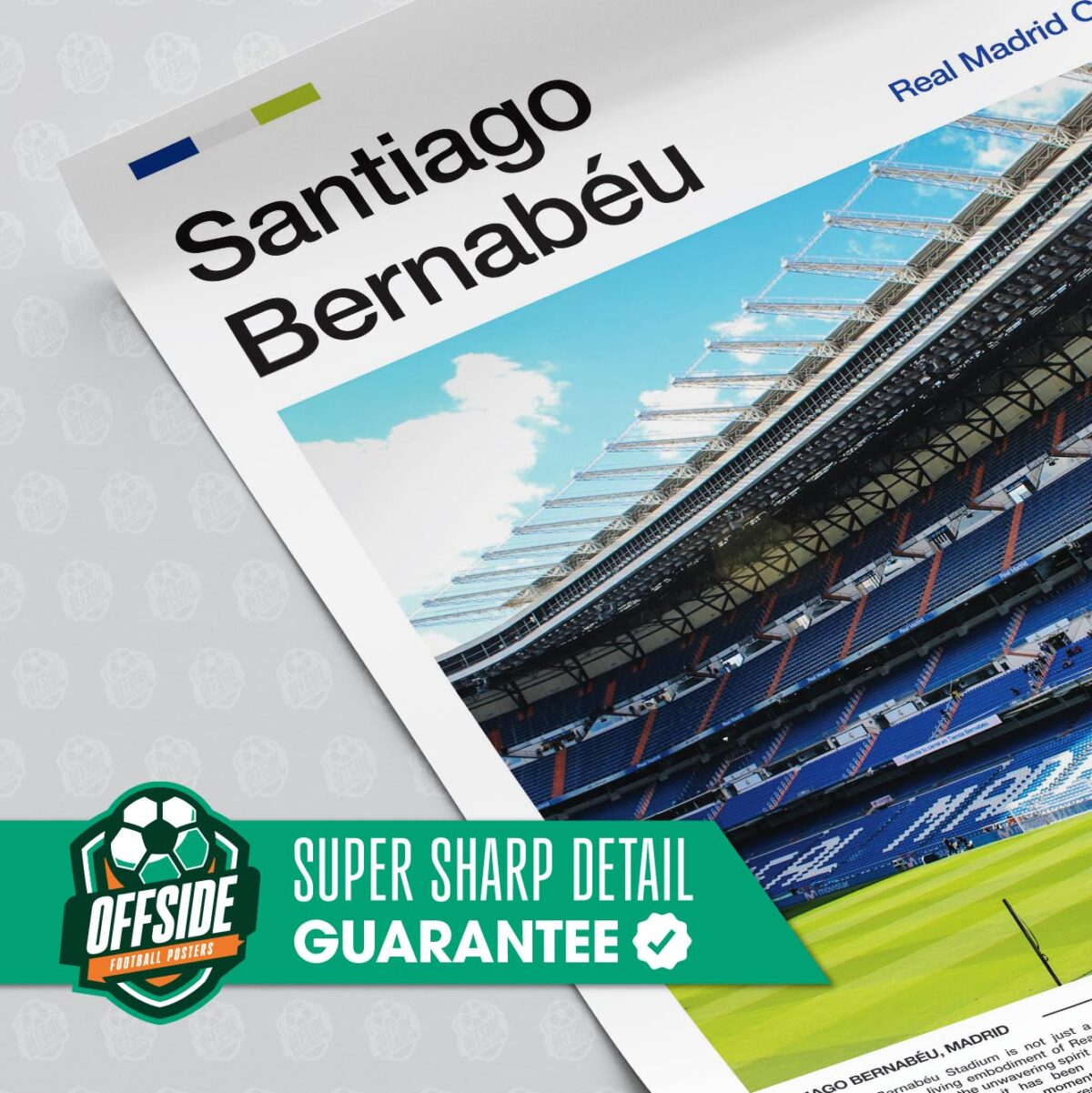 Santiago Bernabeu Poster - Image 3