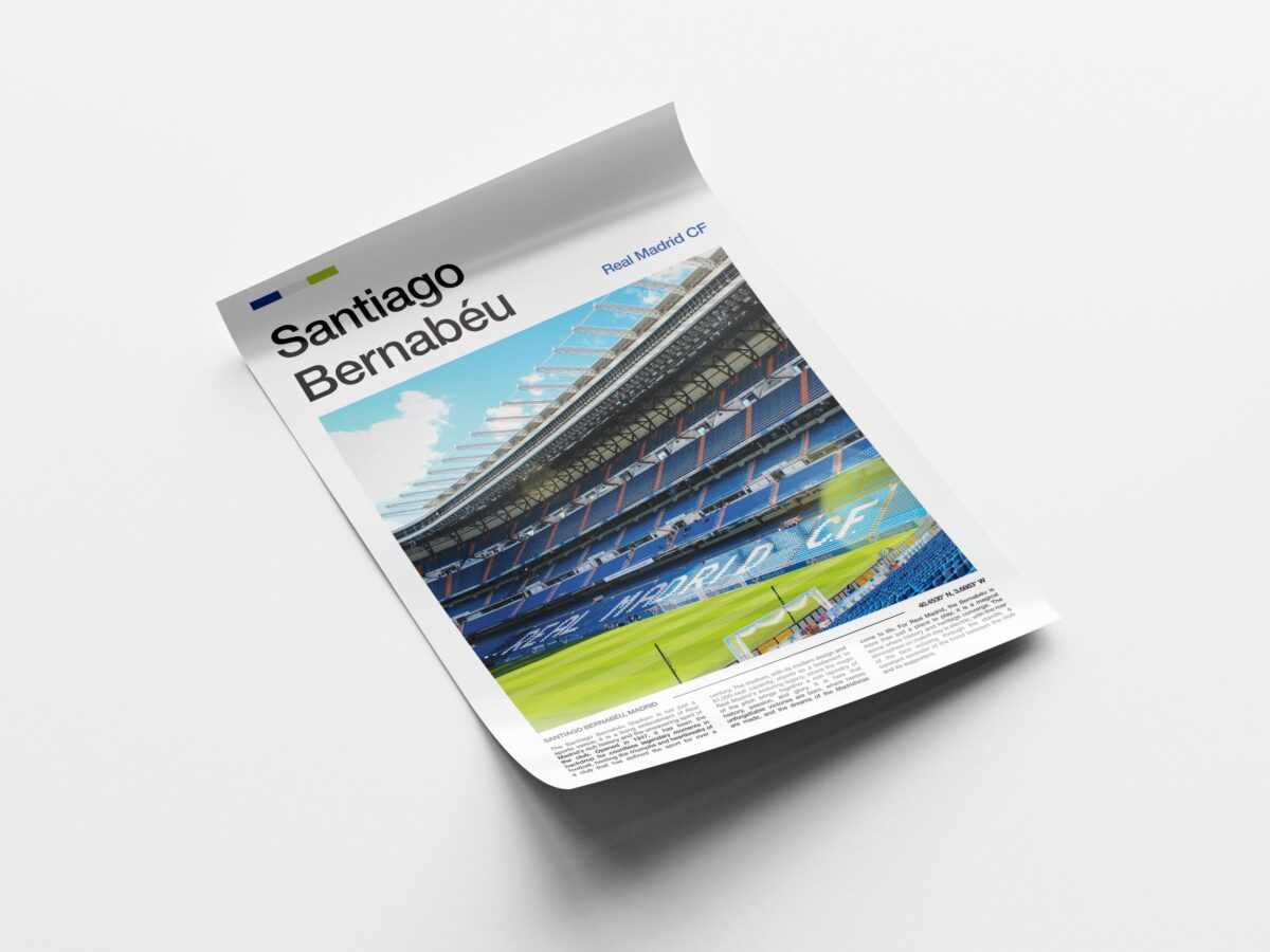 Santiago Bernabeu Poster - Image 4