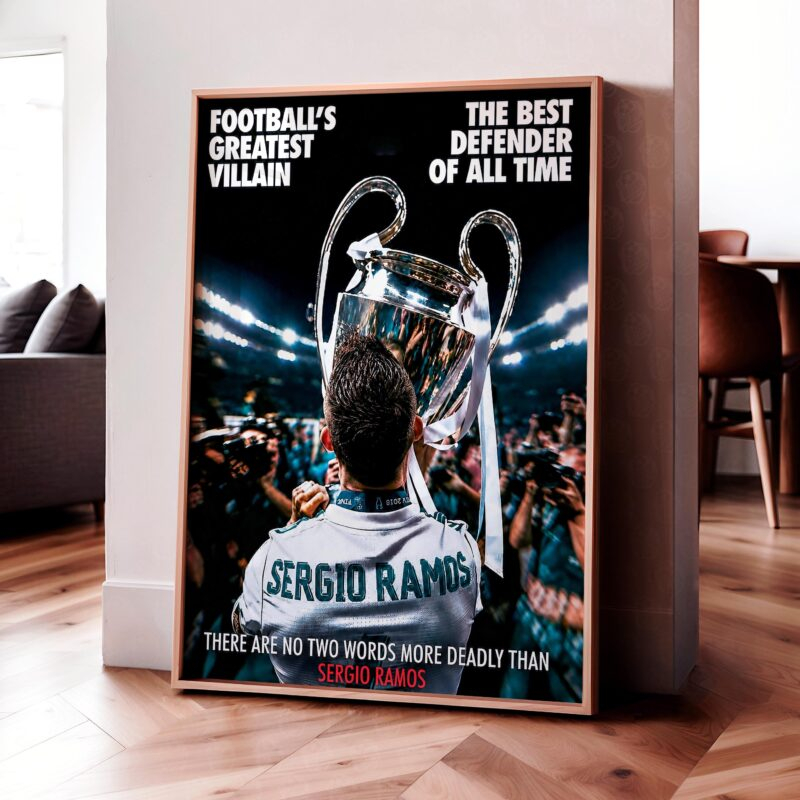 Sergio Ramos 'Greatest Villain' Poster