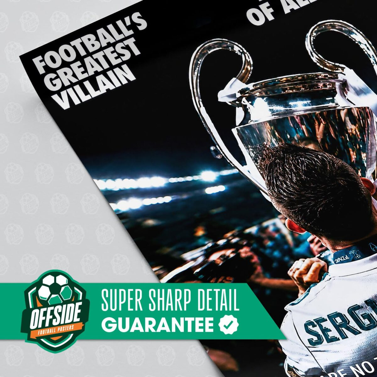Sergio Ramos 'Greatest Villain' Poster - Image 3