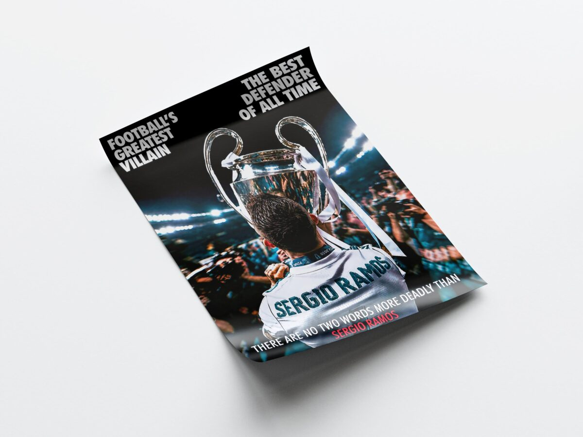 Sergio Ramos 'Greatest Villain' Poster - Image 4