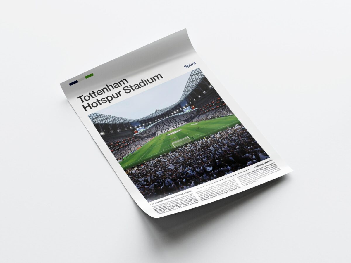 Tottenham Hotspur Stadium Poster - Image 4