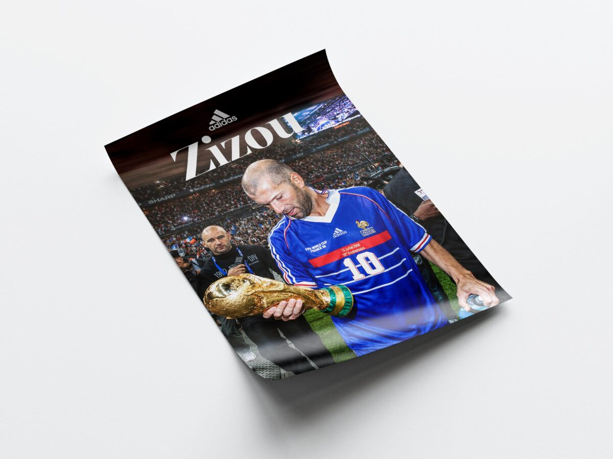 Zinedine Zidane 'World Cup' Poster - Image 4